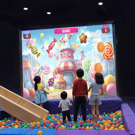 Interactive Wall Projection System 的图像结果