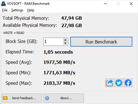 Image result for Benchmark USB RAM