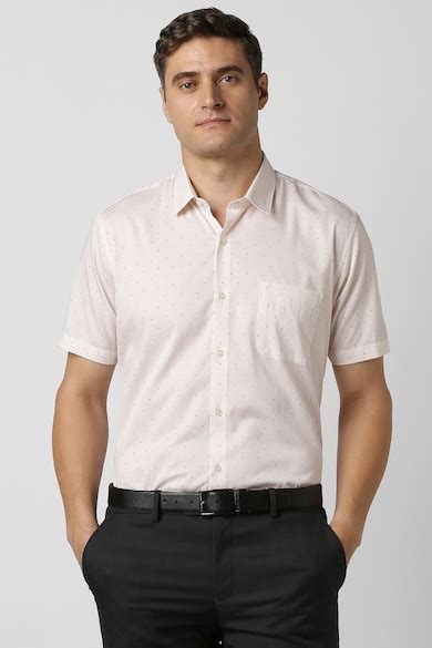 Buy Men White Regular Fit Half Sleeves Formal Shirt Online - 39954514 ...