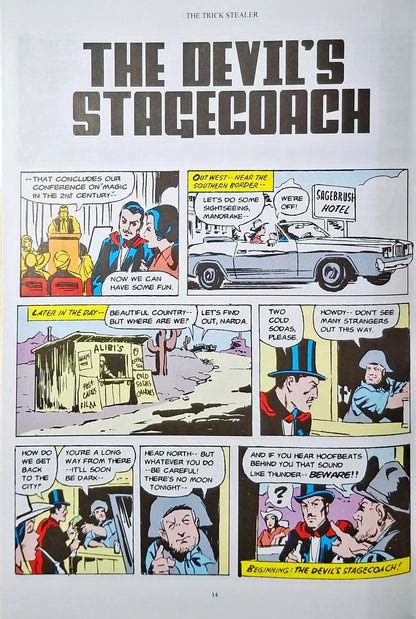 Mandrake the Magician #5 : The Trick Stealer | The Devil's Stagecoach ...