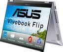ASUS Vivobook S14 Flip (2025) with Office 2024 + M365 Basic*, A-Part ...
