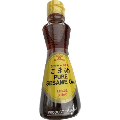 Kadoya Pure Sesame Oil 218ml / カドヤ 純正ごま油 218ml – RiceWineShop