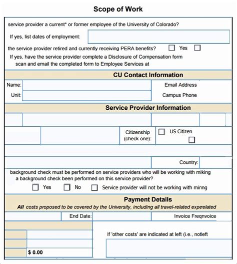 Image result for Scope of Work Example Construction