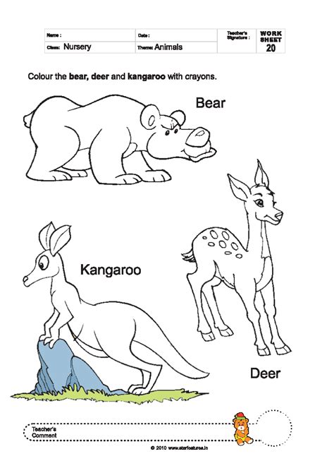 Free Pre-Primary Worksheets