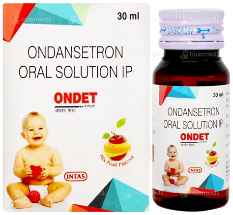 Ondet Mix Fruit Flavour Syrup 30ml: Uses, Side Effects, Price & Substitutes