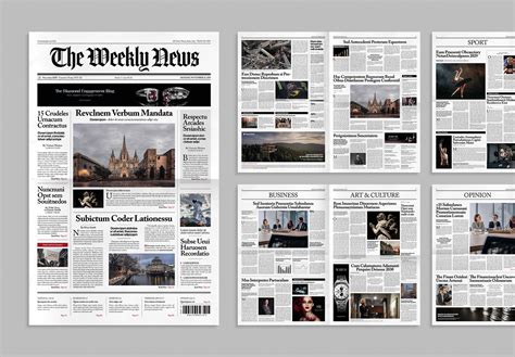 Newspaper Templates - Newspaper Templates