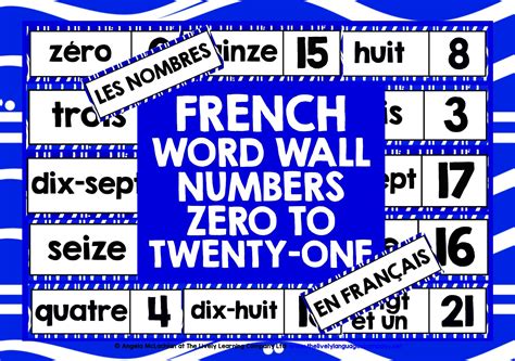 Numbers Wordwall