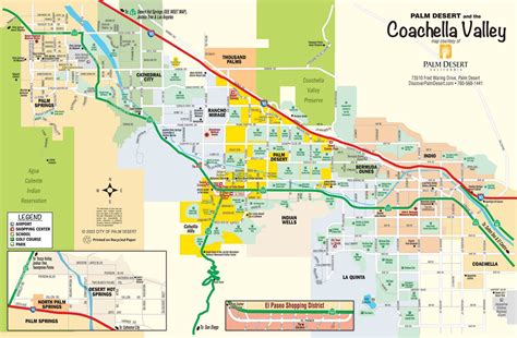 Coachella Valley Map Stella Pace Bennion Deville Homes