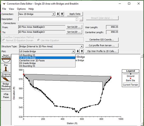 Image result for HEC-RAS 2D Model with Bridge