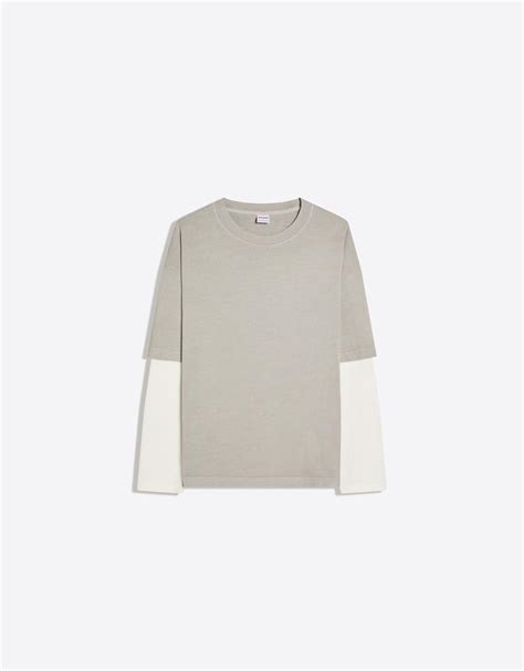 Double sleeve print T-shirt - Men | Bershka