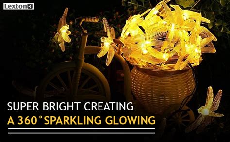 Buy Lexton Dragonfly 16 led 3 Meter Fairy String Light Plug-in LED ...