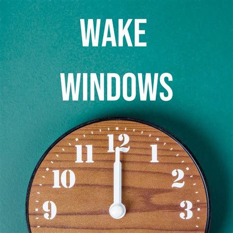 Baby Wake Windows - Well Rested Wee Ones