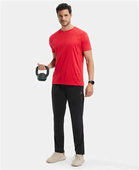 Buy Recycled Microfiber Elastane Stretch Trackpant with Zipper Pockets ...