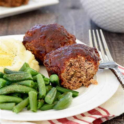 Mini Meatloaf In Loaf Pan