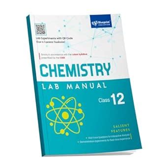 Chemistry Lab Manual for Class 12 CBSE by Blueprint Education ...