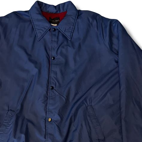 80s The KING SIZE Co. Nylon Boa Coach Jacket | RIDDLE clothing