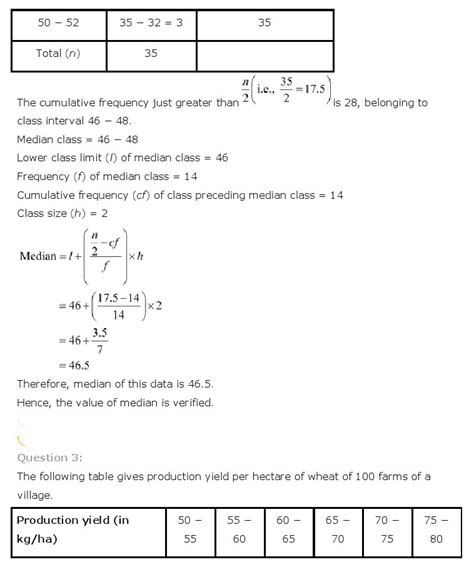Class 10 Math Statistics Question Q1 的图像结果