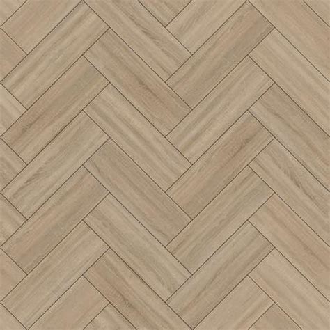 brown herringbone flooring