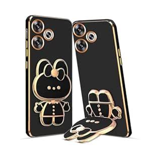KARWAN®️ 3D Cat Back Case and Cover with Stand Compatible for Redmi ...