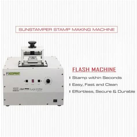 Sun Stamper Flash Machine - FLASH MACHINE COMBO PACK Manufacturer from ...