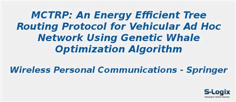 An Energy Efficient Tree Routing Protocol - NS2 Projects | S-Logix