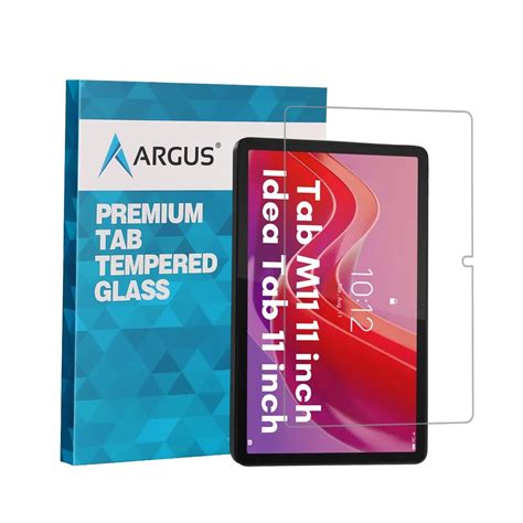 Argus HD Clear Tempered Glass for Lenovo Tab M11 / Lenovo Idea Tab 11 ...