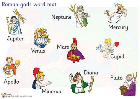 Bildergebnis für interesting facts about roman gods