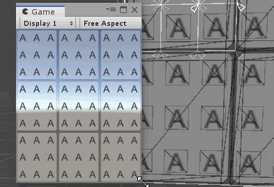 Grid Layout in Unity 的图像结果