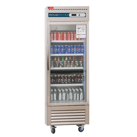 Jeremy Cass 23-cu ft Commercial Refrigerator 1 Glass Door Merchandiser ...