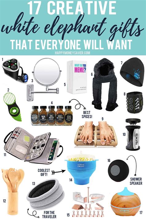 what are white elephant gift ideas - Widgety Goodness