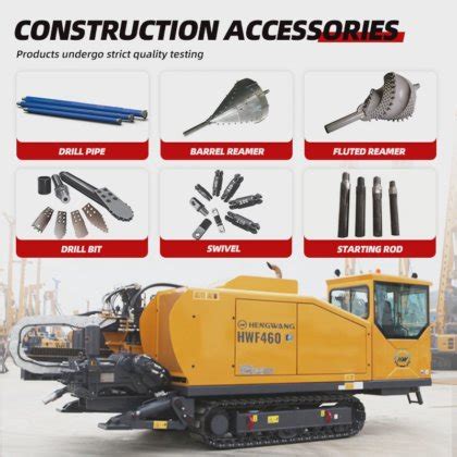 Hengwang New Brand Crawler HDD Drill Rig Economical Horizontal ...