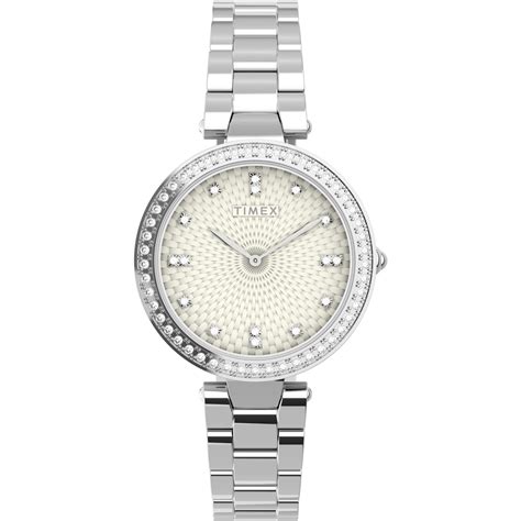 Buy Timex Timex 3 Hands Women's Analog Silver Dial Coloured Quartz ...