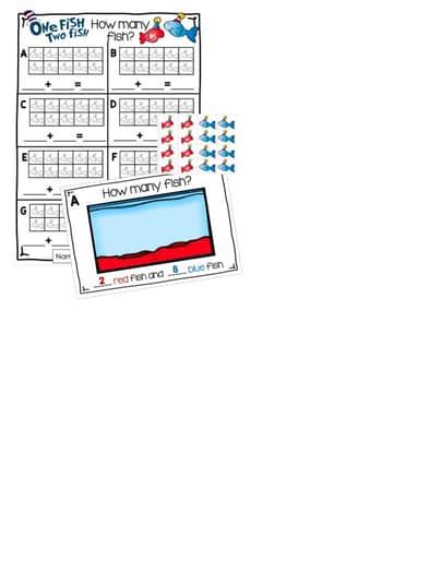 Image result for Colorful Fish Math