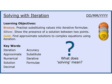 Image result for Iteration Solving