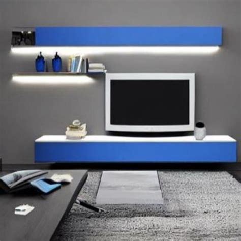30 Blue Modern TV Unit Design Ideas in 2025