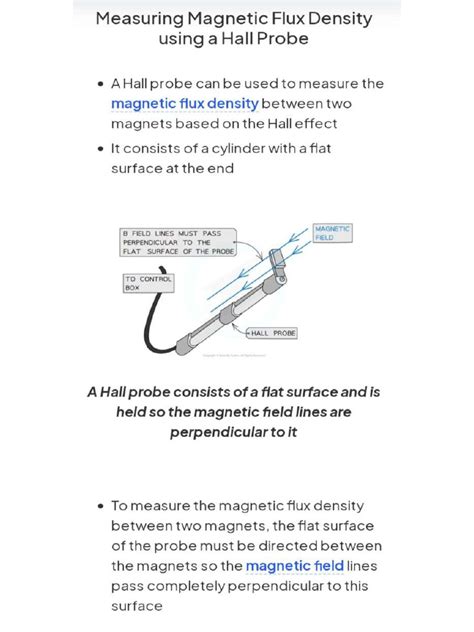 Hall Probe Explained a Level 的图像结果