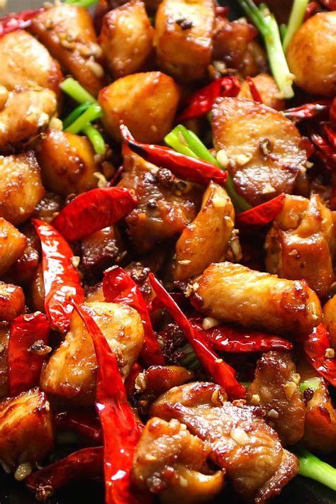 Easy Szechuan Chicken (Best Schezwan Chicken Recipe) (+ Video) - TipBuzz