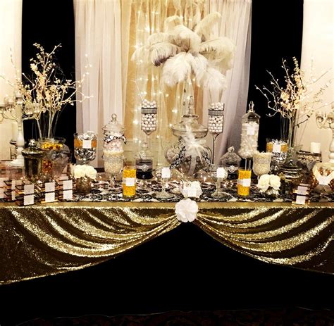 50 Great Gatsby Party Decor Ideas 1 | Fiesta de los años 20, Fiesta de ...