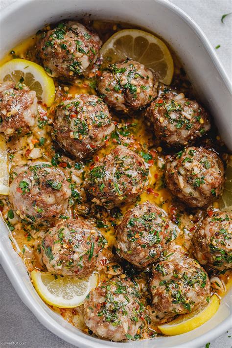 Baked Turkey Meatballs Recipe — Eatwell101