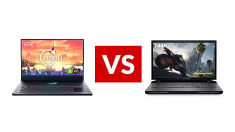 Alienware vs Asus ROG 的图像结果
