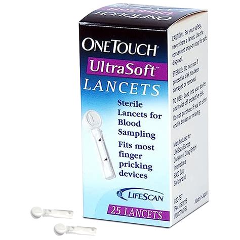 Buy OneTouch Ultra Soft Lancets, 25 Count | 19 Minutes Delivery ...