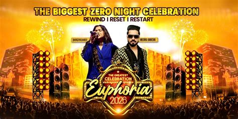 Euphoria 2026: The Biggest Zero Night Celebration nye-parties Event ...