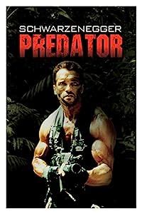 HK PRINTS Arnold Predator Movie Wall Sticker for Room (45X30 CM, 170 ...