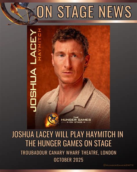Down - Joshua Lacey has been officially cast as Haymitch Abernathy in ...