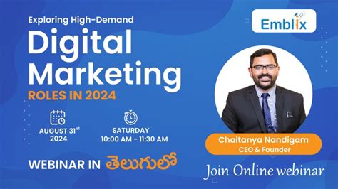 Exploring High-Demand Digital Marketing Roles in 2024, August 31 2024 ...