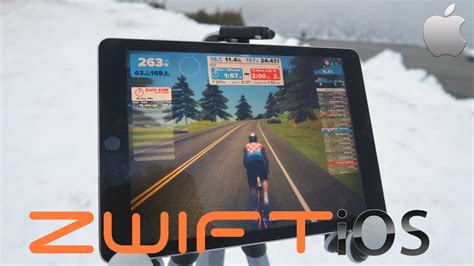 FIRST LOOK - Zwift on the iPhone & iPad