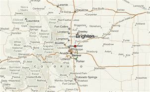 Image result for Brighton Colorado City Map