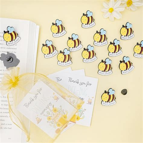 Bee Lapel Pins 30 Set Bee Theme Pins Bulk - Employee Appreciation Gifts ...