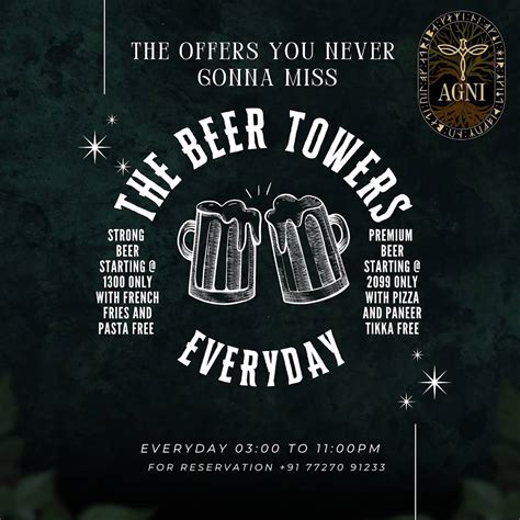 Menu at The Agni rooftop lounge, bar, resto., Jodhpur, Top Floor at The ...