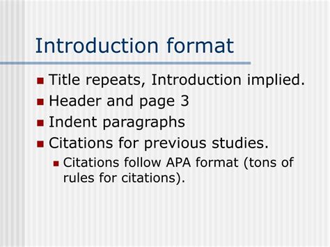 Image result for APA Format Introduction